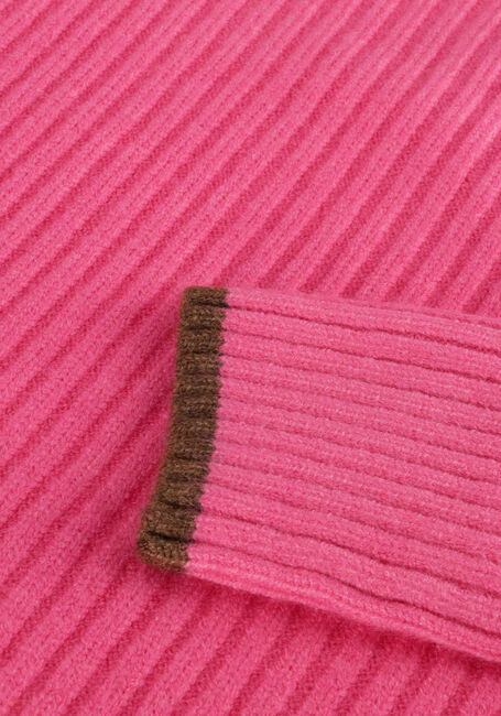 Roze CO'COUTURE Trui ROW PUFF RIB KNIT - large