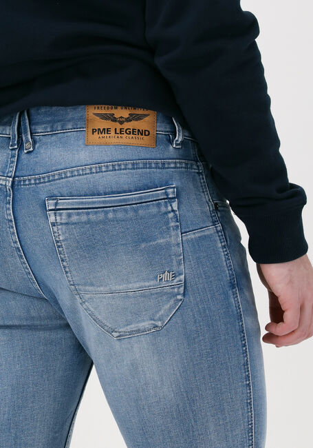 Lichtblauwe PME LEGEND Straight leg jeans NIGHTFLIGHT - large