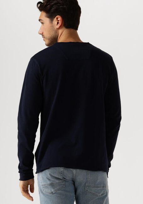 Donkerblauwe DSTREZZED Trui NEWMAN CREW - large