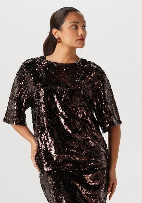 Bordeaux EDITED Tops & T-shirts JANAH T-SHIRT - large