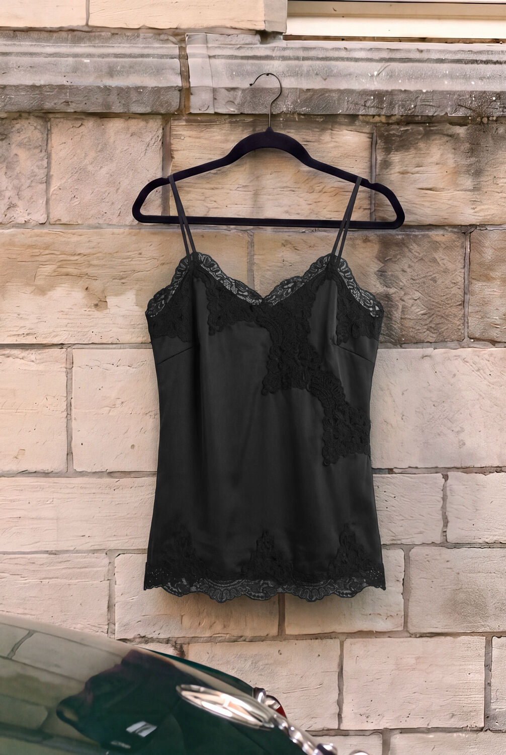 Zwarte OMODA ATELIER Top OM-JENNIFER X QUINTY - large