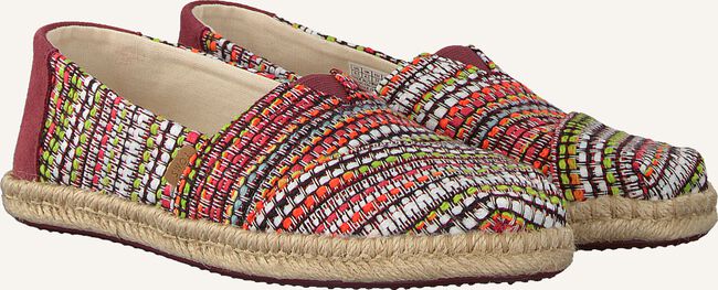 Rode TOMS Espadrilles CLASSIC ALPARGATA WM Rode TOMS Espadrilles CLASSIC ALPARGATA WM - large