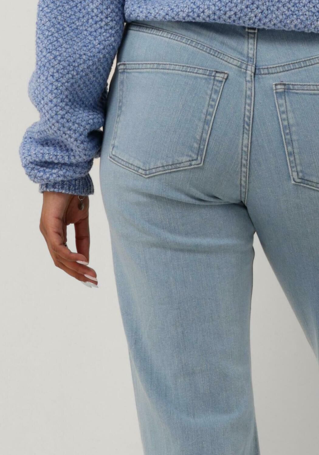 ANOTHER LABEL Dames Jeans Moore Denim Pants Blauw