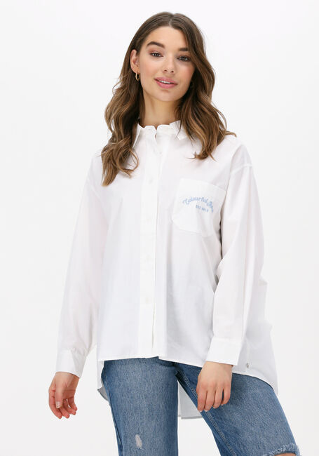Gebroken wit COLOURFUL REBEL Blouses VICKY REBELLE DROPPED SHOULDER BLOUSE - large