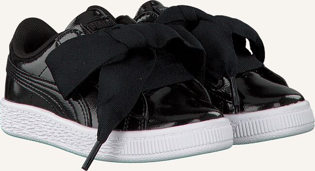Zwarte PUMA Lage sneakers BASKET HEART GLAM Zwarte PUMA Lage sneakers BASKET HEART GLAM - large