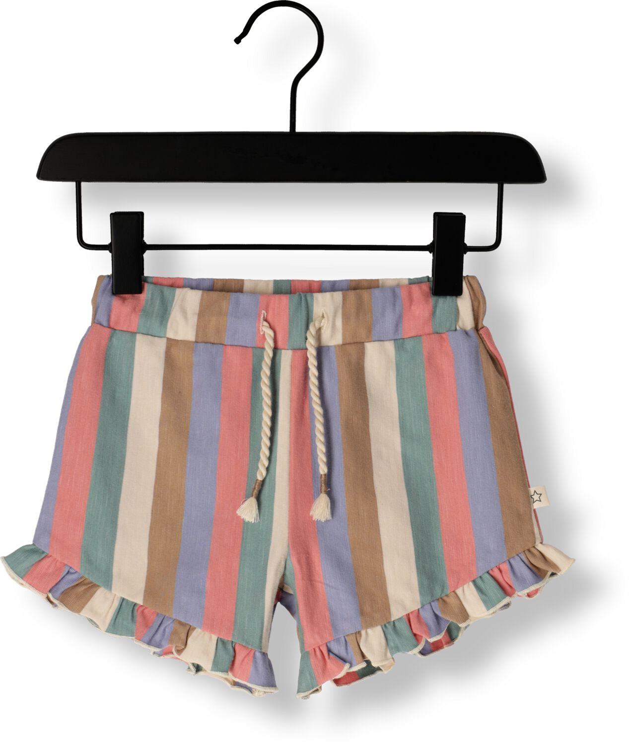 YOUR WISHES Meisjes Broeken Multi Stripes Rufffle Short Multi