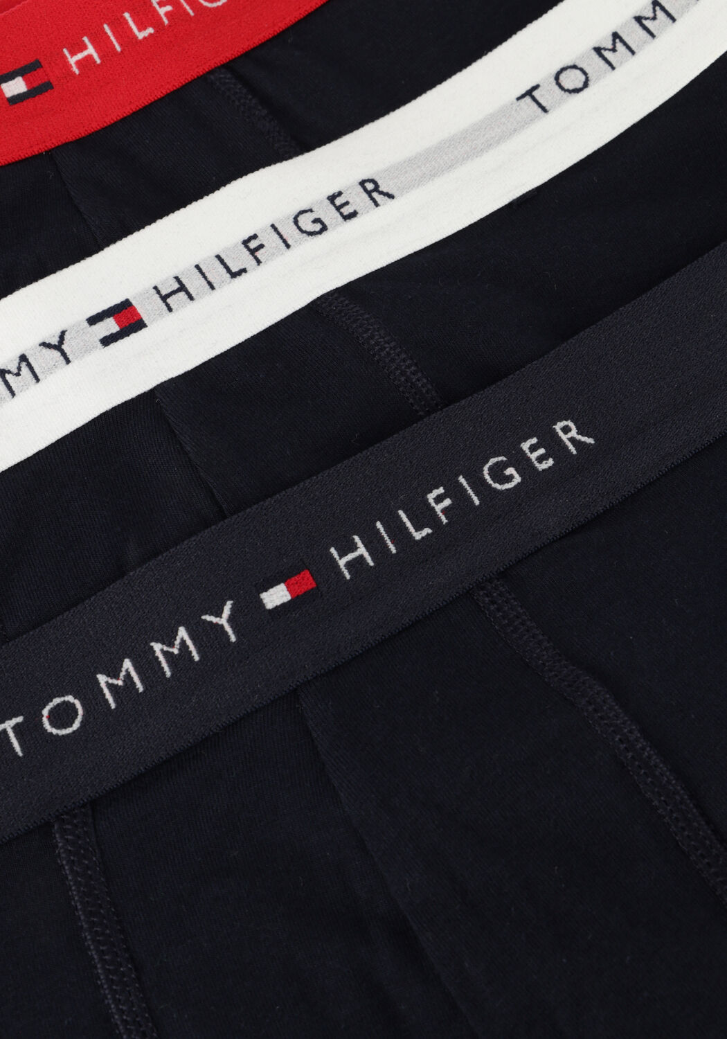 Donkerblauwe TOMMY HILFIGER Boxershorts 3P WB TRUNK - large