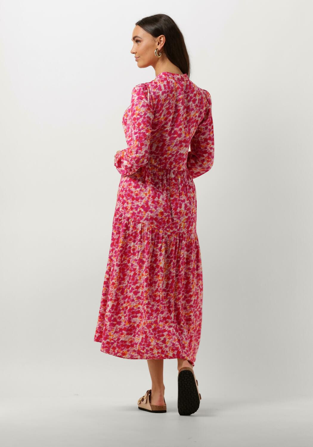 Y.A.S. Dames Jurken Yasalira Ls Long Shirt Dress S. Roze