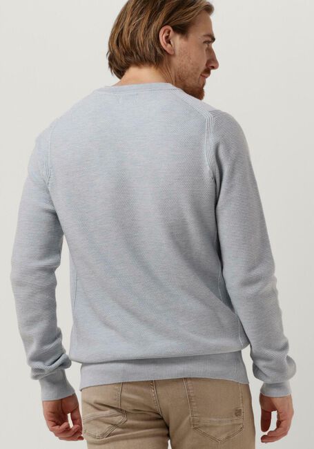 Blauwe DSTREZZED Trui MERCURY CREW MELANGE SLUB - large