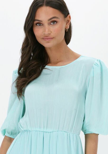 Groene NA-KD Midi jurk BALLOON SLEEVE STRUCTURED MIDI DRESS - large