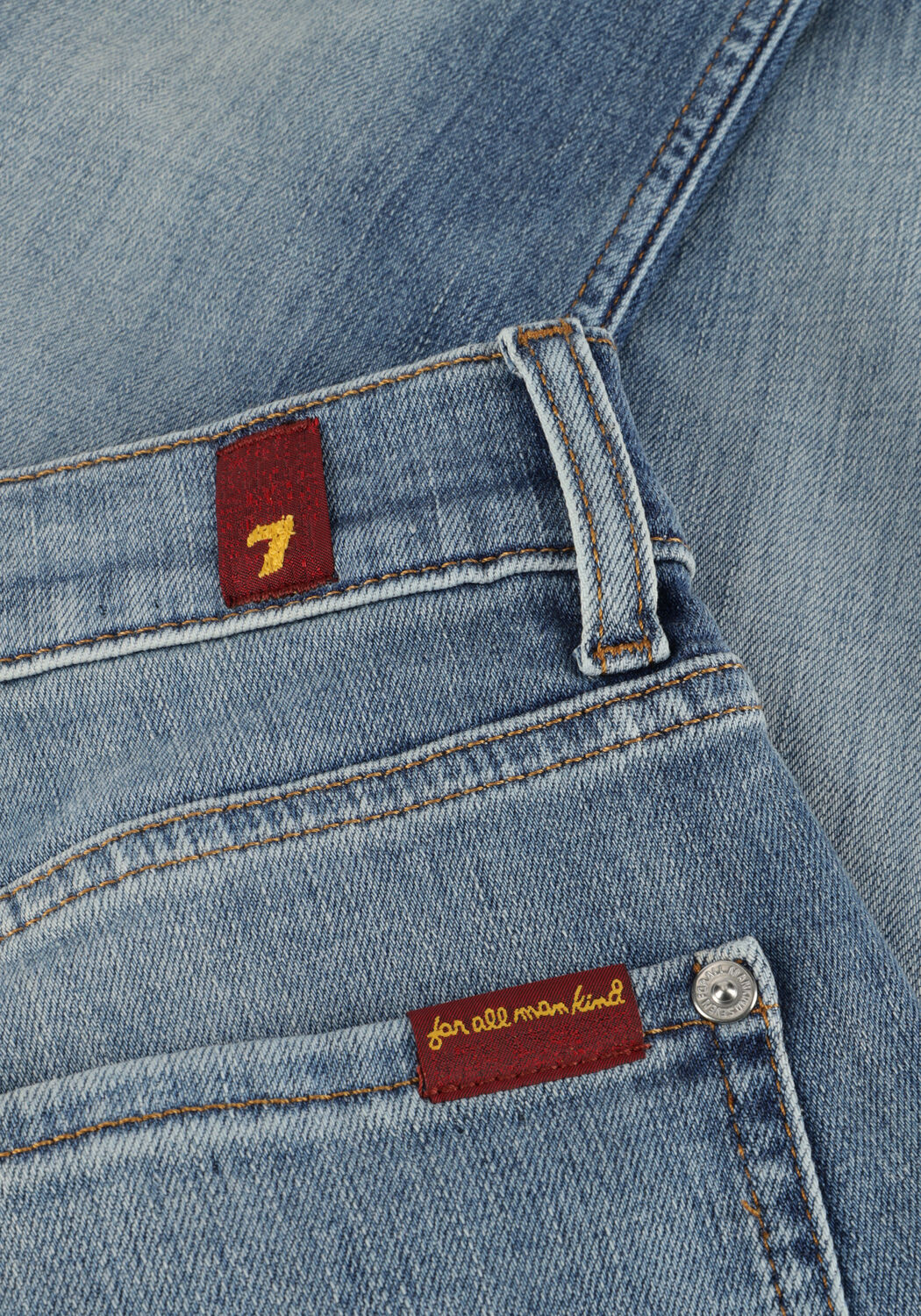 Blauwe 7 FOR ALL MANKIND Slim fit jeans SLIMMY TAPERED - large