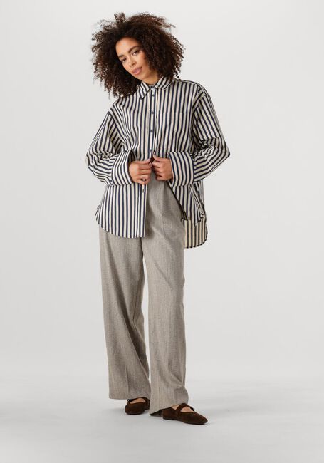 Blauwe SECOND FEMALE Blouses AILA SHIRT - large