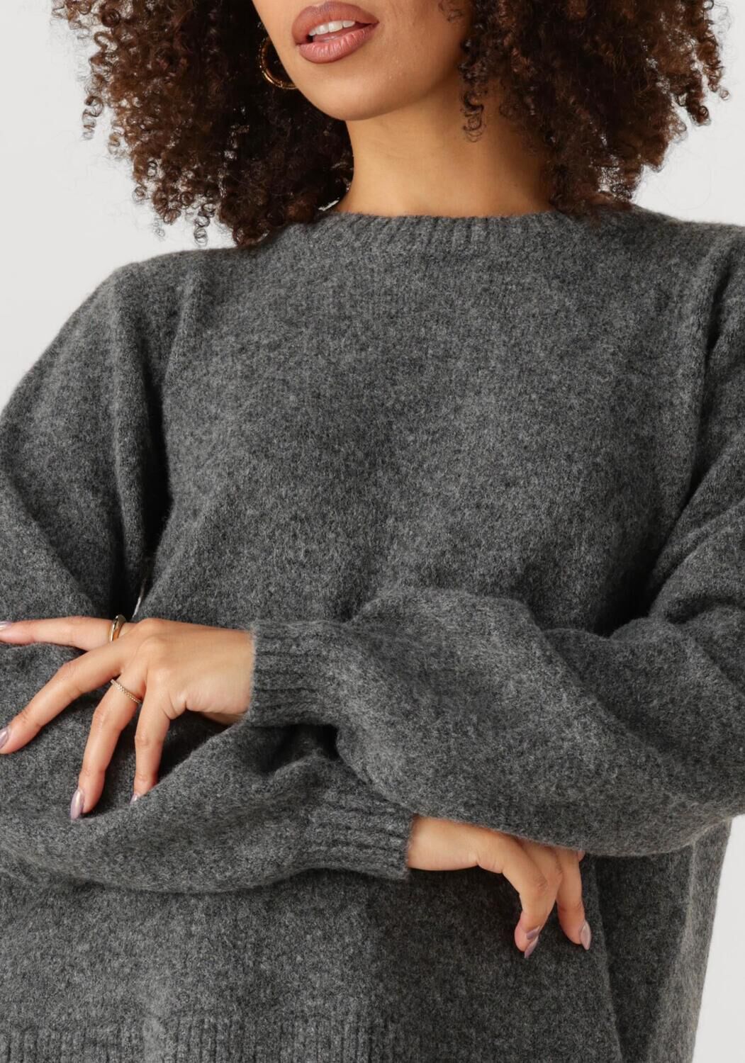 MOVES Dames Truien & Vesten Asla Knit 2579 Grijs