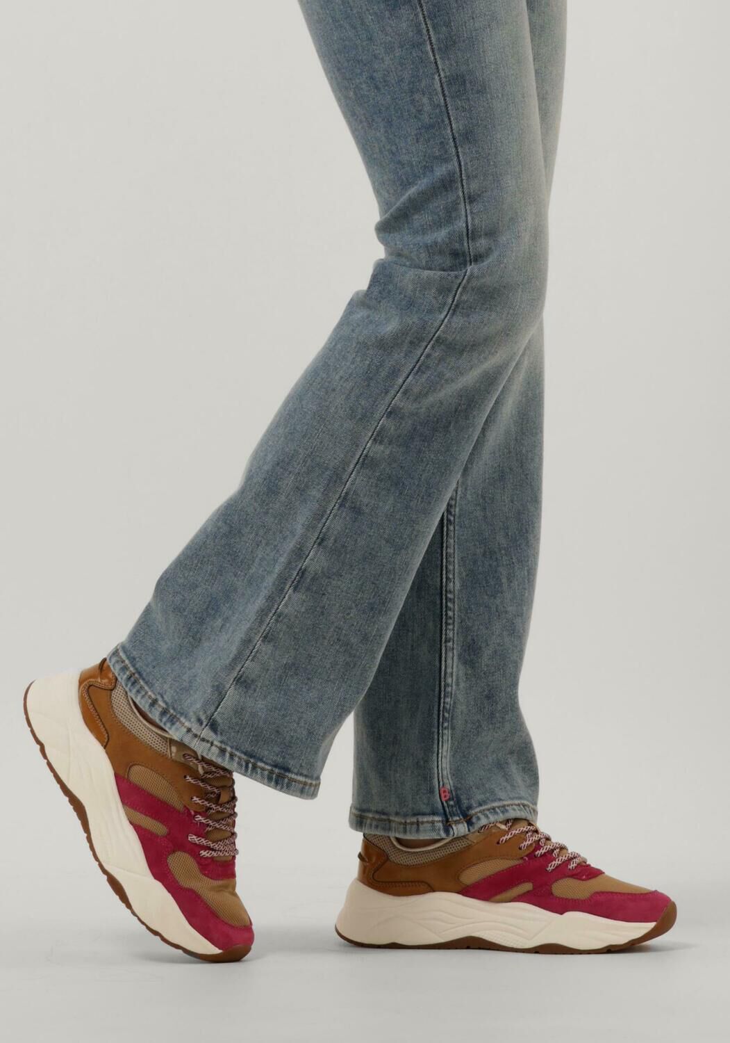 Bruine SCOTCH & SODA Lage sneakers CELEST - large