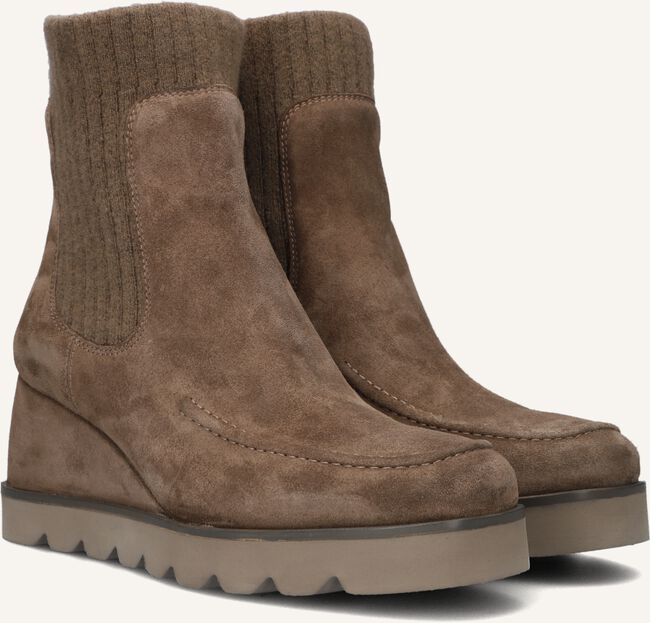 Taupe UNISA Enkellaarsjes LEYSA Taupe UNISA Enkellaarsjes LEYSA - large