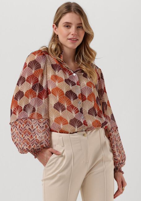 Multi SUMMUM Blouses BLOUSE LEAVES PRINT - large