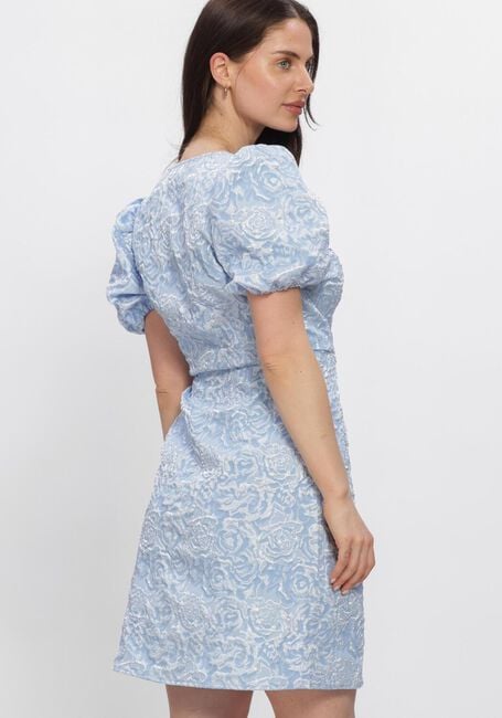 Blauwe Y.A.S. Jurken YASCARO SS WRAP DRESS - large