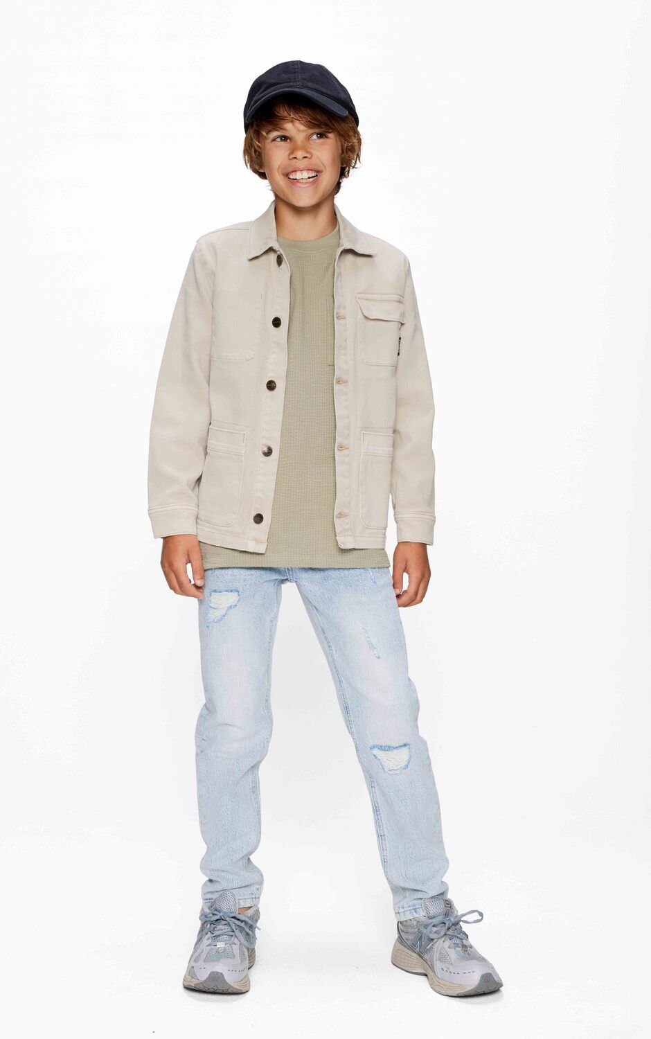 Zand RETOUR Spijkerjas BADR - large