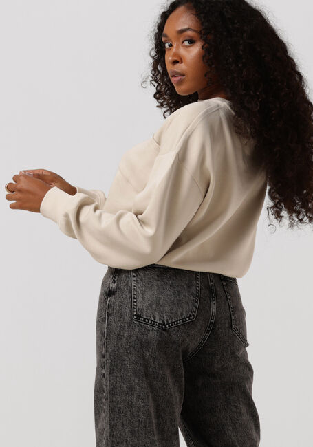 Beige MSCH COPENHAGEN Sweater BIANNA IMA Q SWEATSHIRT - large