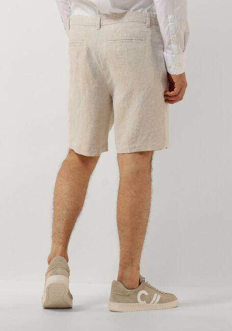 Beige SELECTED HOMME Korte broek SLHREGULAR-MADS LINEN SHORTS NOOS - large