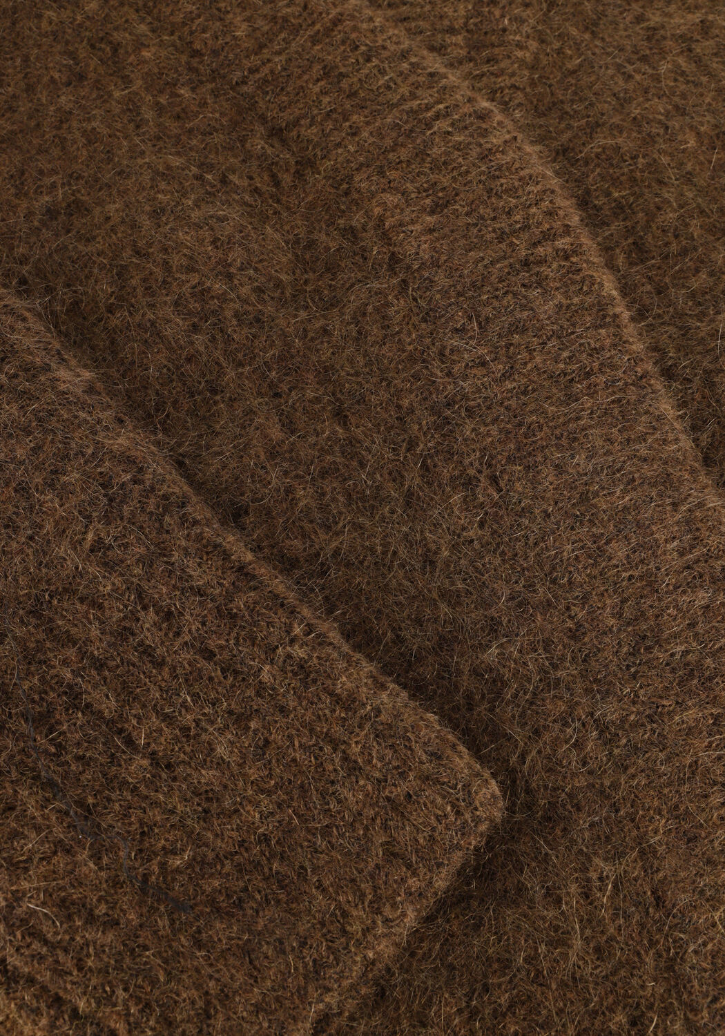 Bruine SECOND FEMALE Vest BROOKY KNIT BOXY SPENCER - large