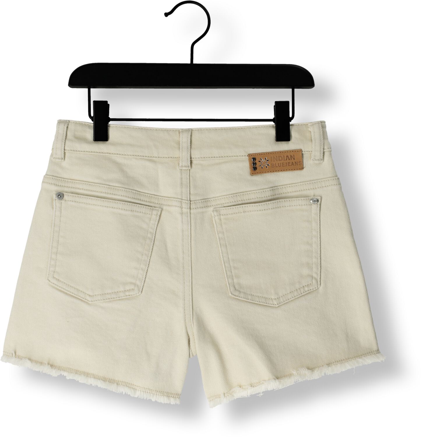 INDIAN BLUE JEANS Meisjes Jeans Wide Denim Short Sand Beige