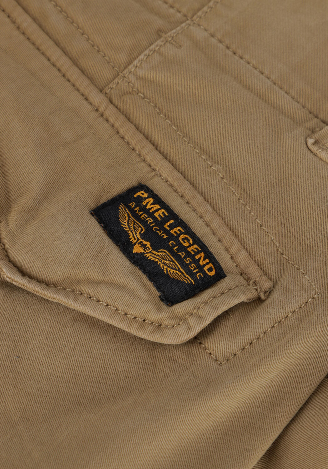 Bruine PME LEGEND Cargobroeken NORDROP CARGO STRETCH TWILL - large