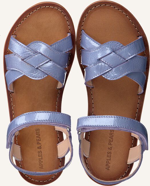 Paarse APPLES & PEARS Platte sandalen FANNY Paarse APPLES & PEARS Platte sandalen FANNY - large
