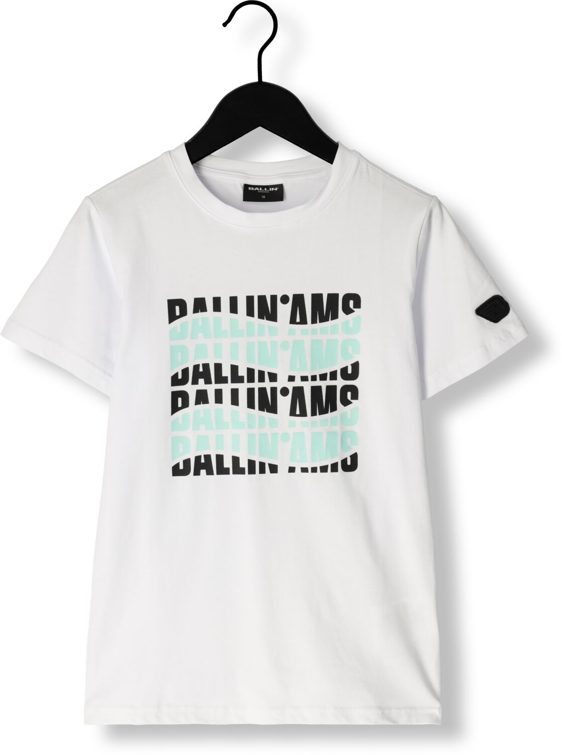 BALLIN Jongens Polo's & T-shirts 017117 Wit