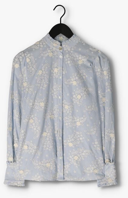 Lichtblauwe FABIENNE CHAPOT Blouse BRODY BRODERIE BLOUSE 10 - large