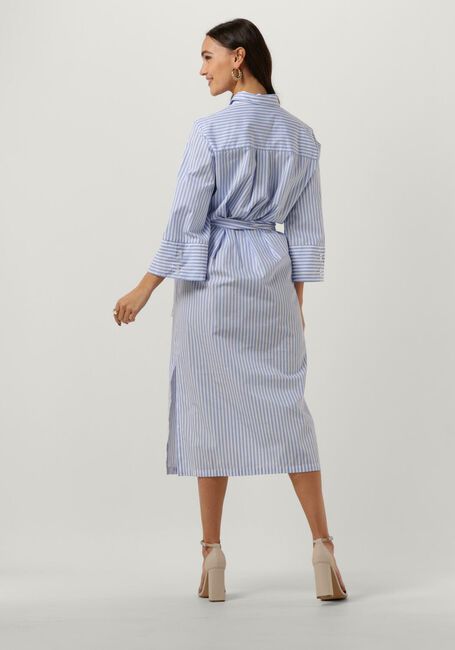 Lichtblauwe CHPTR-S Midi jurk NECESSITY DRESS - large