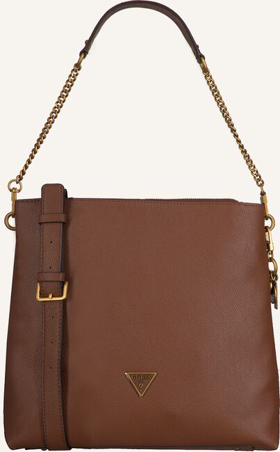Cognac GUESS Handtas DESTINY HOBO Cognac GUESS Handtas DESTINY HOBO - large