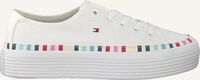 Witte TOMMY HILFIGER Lage sneakers RAINBOW PLATFORM - medium