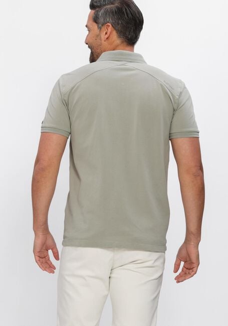 Khaki CAST IRON Polo SLIM FIT FINE PIQUE ESSENTIAL - large