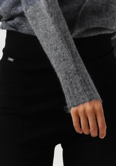 Zwarte LUNE ACTIVE Flared broek FOREST PINTUCK FLARE - large