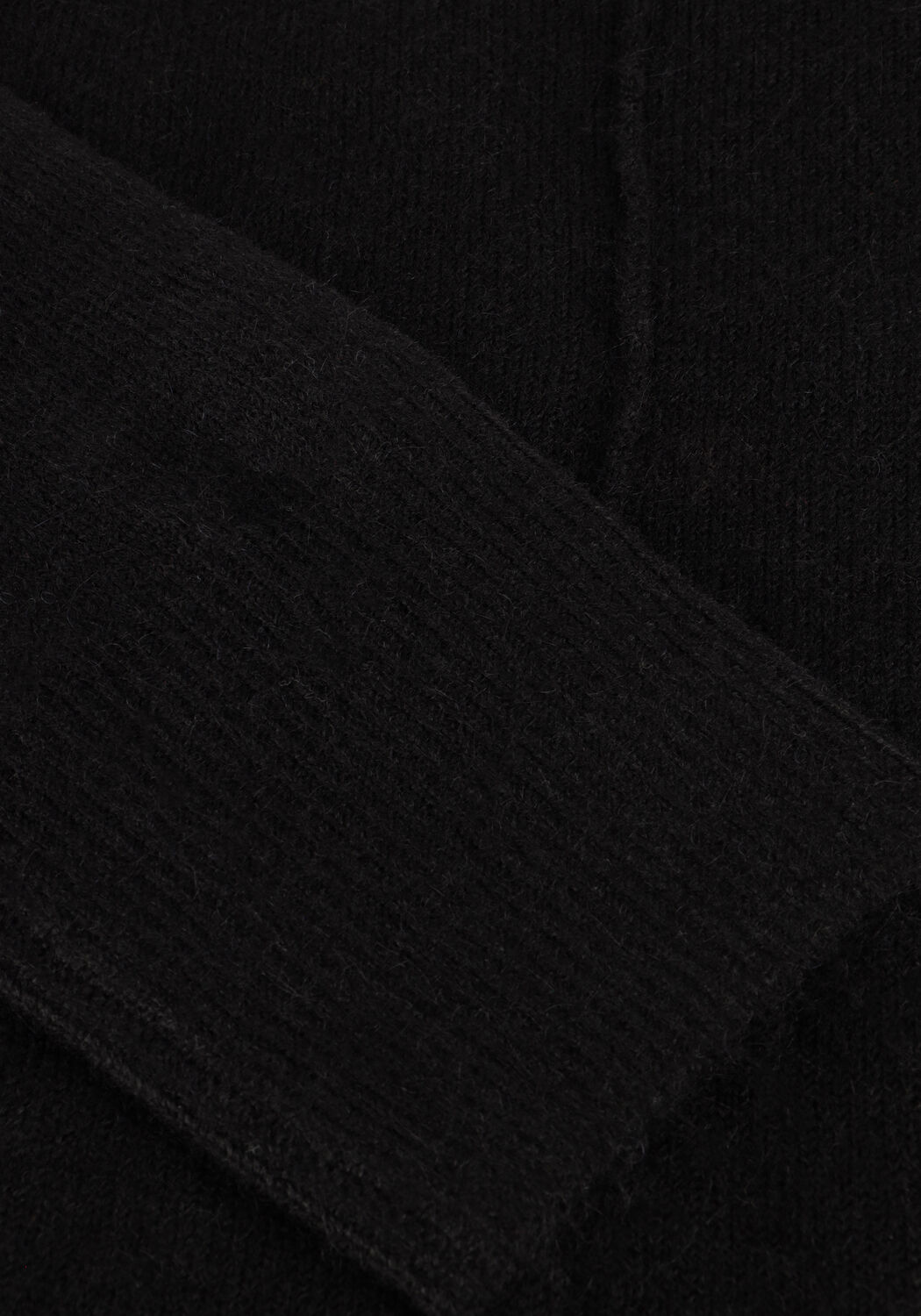 Zwarte Y.A.S. Trui YASBALIS LS HIGH NECK KNIT - large