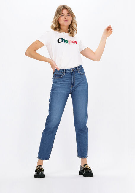 Lichtblauwe LEE Straight leg jeans CAROL (REGULAR STRAIGHT CROPPE - large