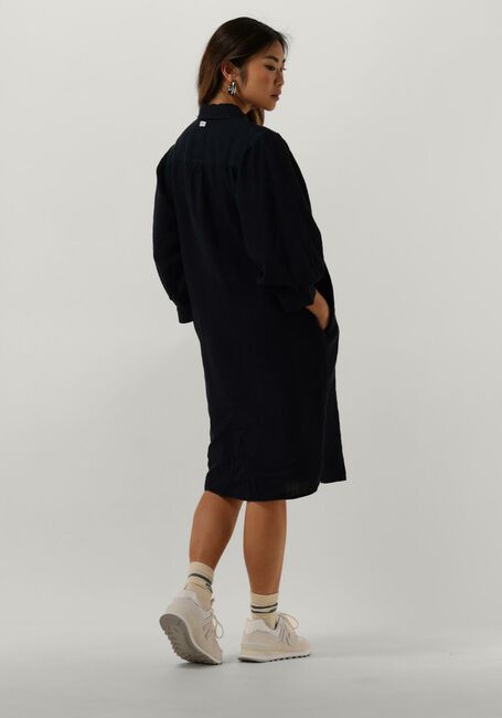 Donkerblauwe PENN & INK Midi jurk DRESS - large
