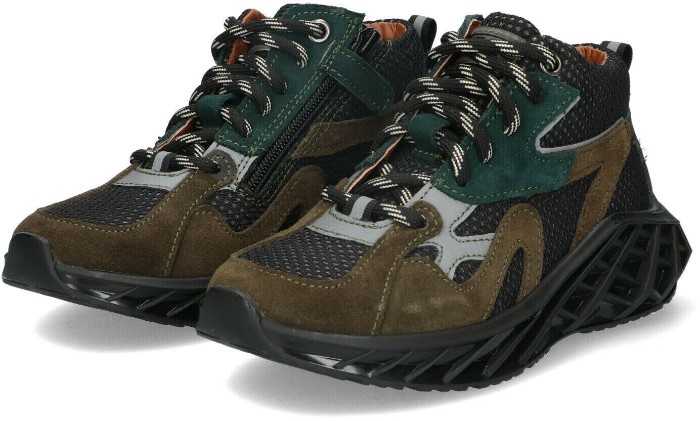 Groene BRAQEEZ Hoge sneaker ANDRE AMSTERDAM - large