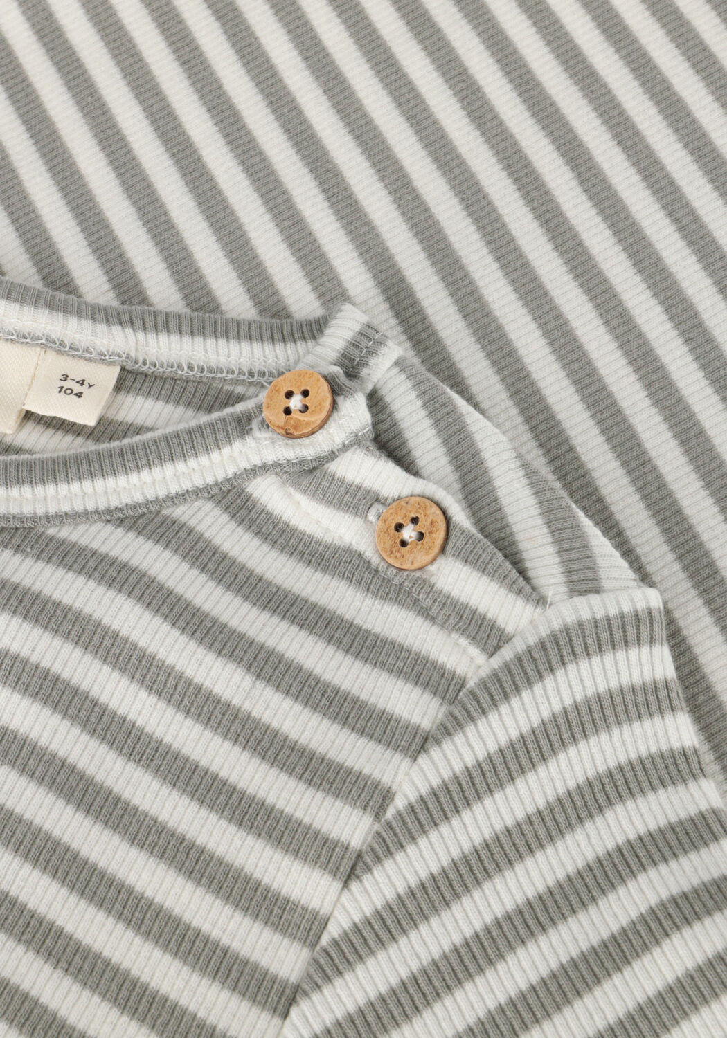 Grijze LIL' ATELIER T-shirt NMMGAGO KRE LS SLIM TOP LIL NOOS - large