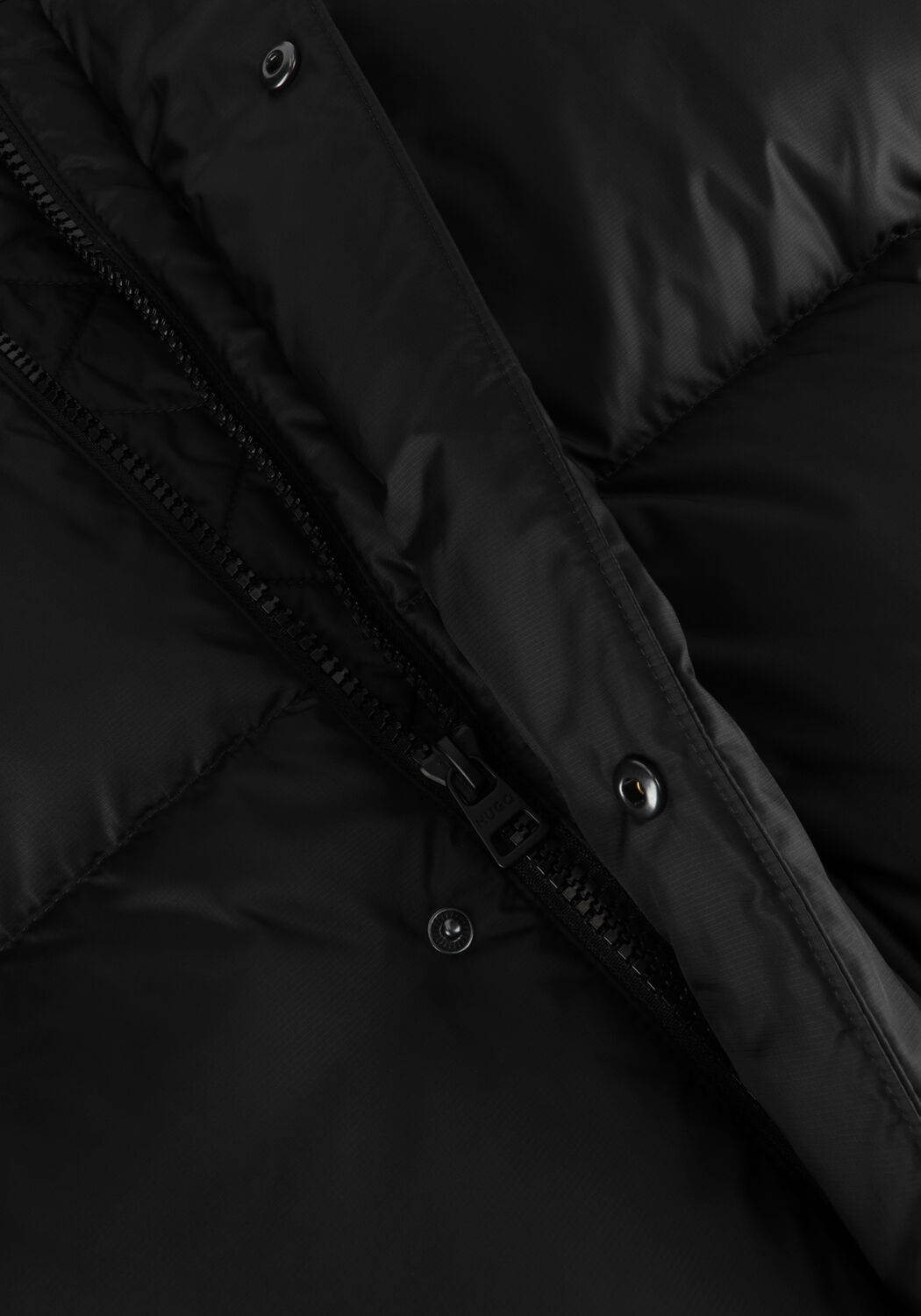 Zwarte HUGO Gewatteerde jas MAGNUS2341 - large