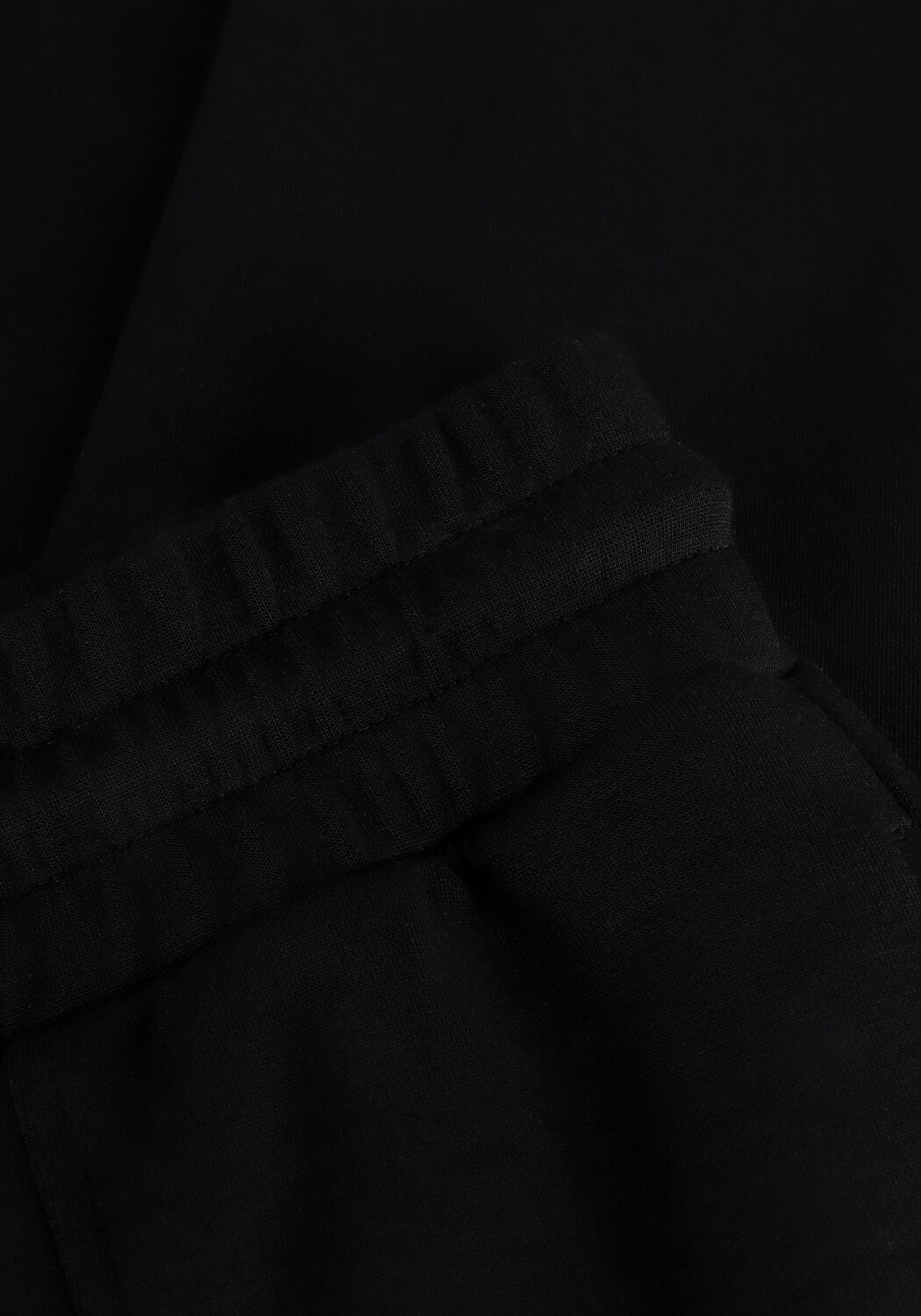 Zwarte SIMPLE Joggingbroek JERSEY PANTS - large