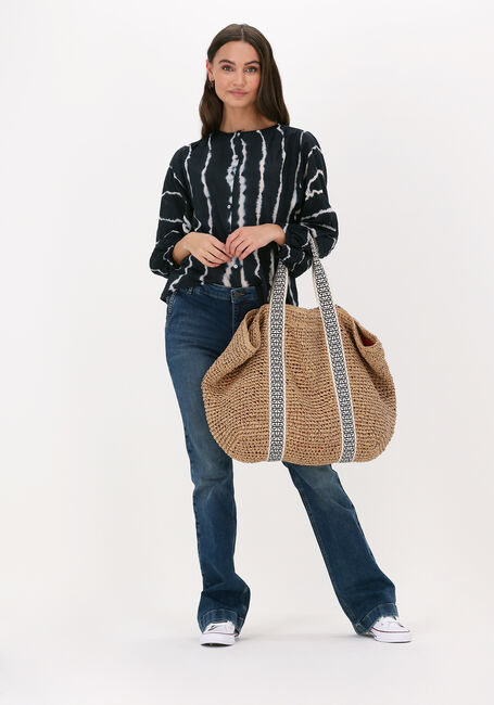 Blauwe BY-BAR Blouses JAMIE TIE-DYE BLOUSE - large