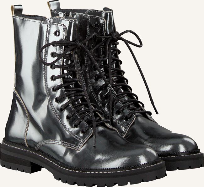 Zilveren HIP Veterboots H1686 Zilveren HIP Veterboots H1686 - large