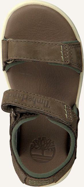 Bruine TIMBERLAND Platte sandalen NUBBLE SANDAL LTHR 2 STRAP Bruine TIMBERLAND Platte sandalen NUBBLE SANDAL LTHR 2 STRAP - large