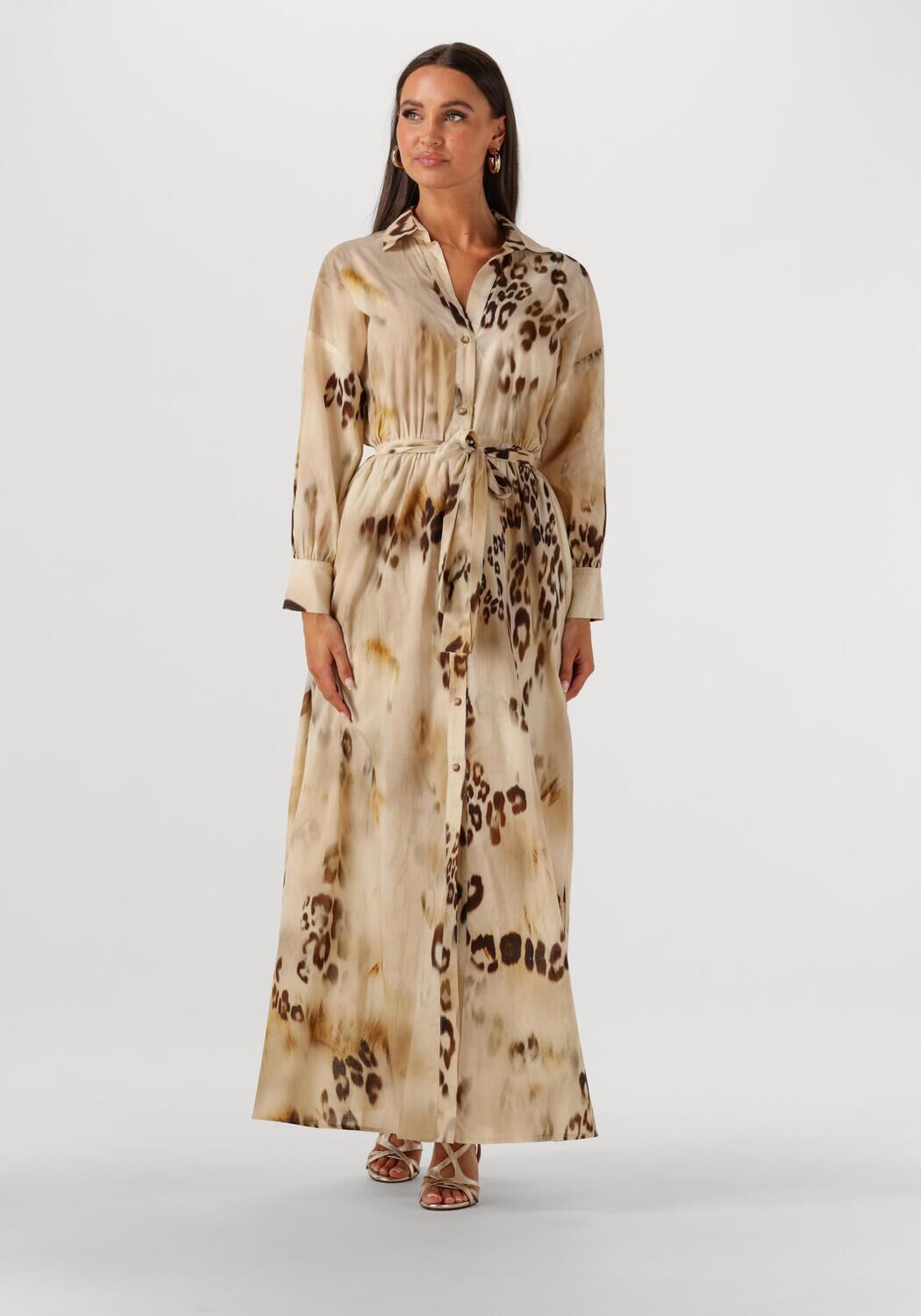 ACCESS Dames Jurken 53-3392-0051 Beige