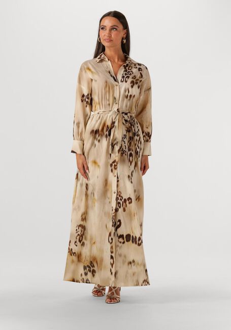 Beige ACCESS Maxi jurk 53-3392-0051 - large