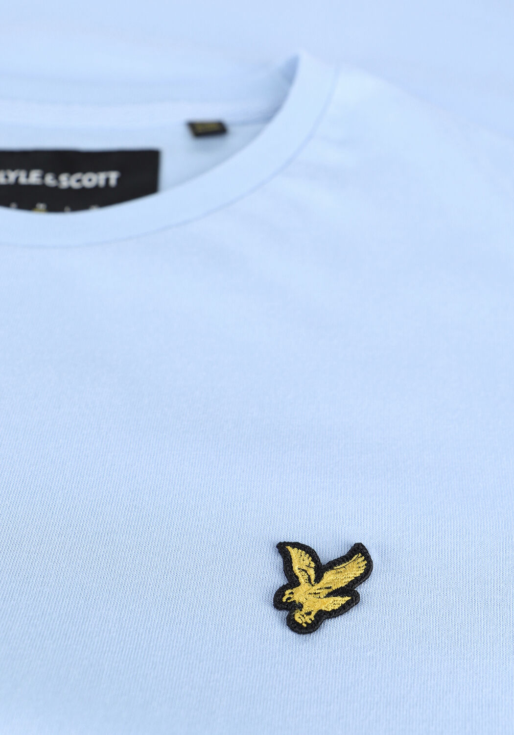 Blauwe LYLE & SCOTT T-shirt PLAIN T-SHIRT - large