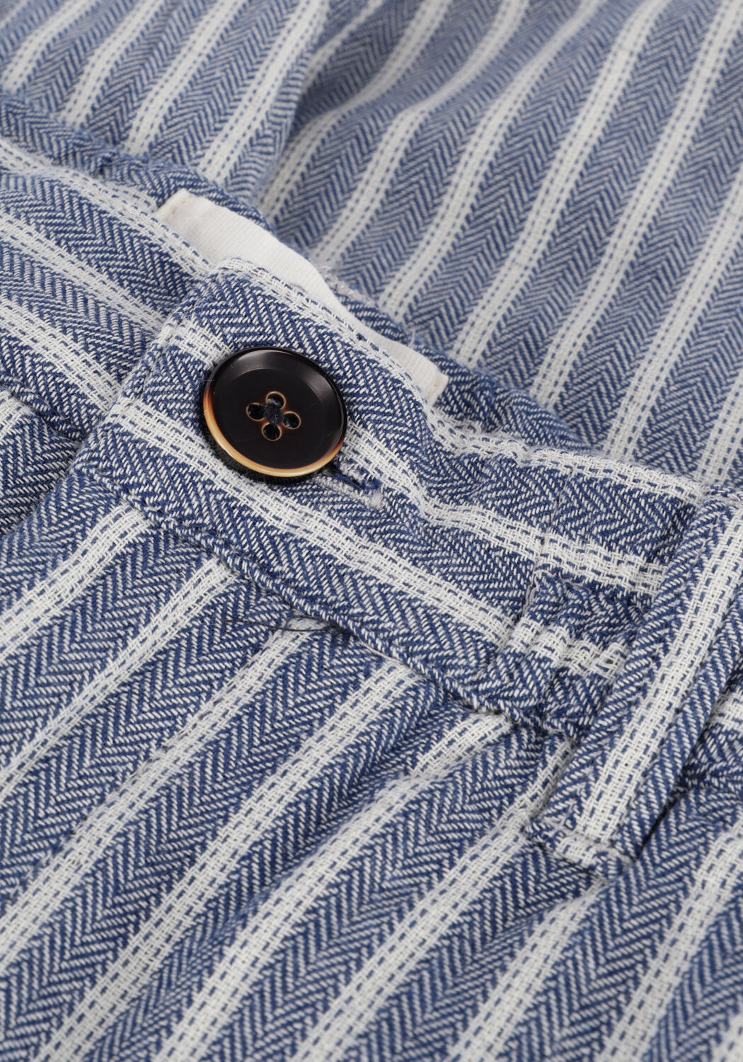 Blauwe ANERKJENDT Korte broek AKLT JOHN STRIPE SHORTS - large