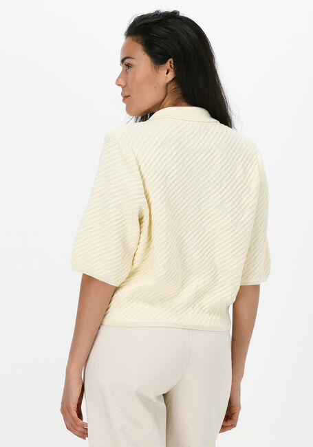 Gele ANOTHER LABEL Vest LIVIA KNITTED PULL - large